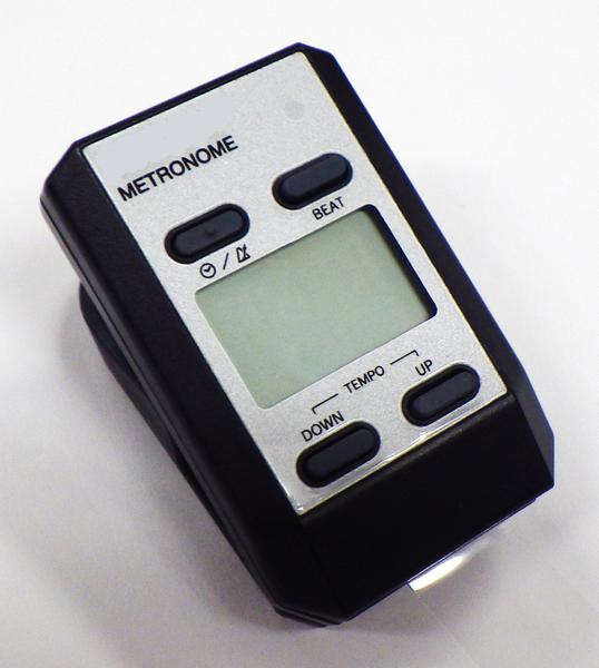 Figure 1. A portable metronome like this can help